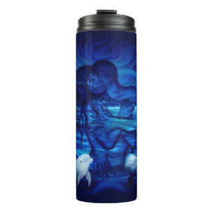 Love, Passion act - pair with Dolphin pair Thermal Tumbler