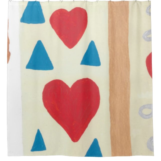 Love Path Shower Curtain (Front)
