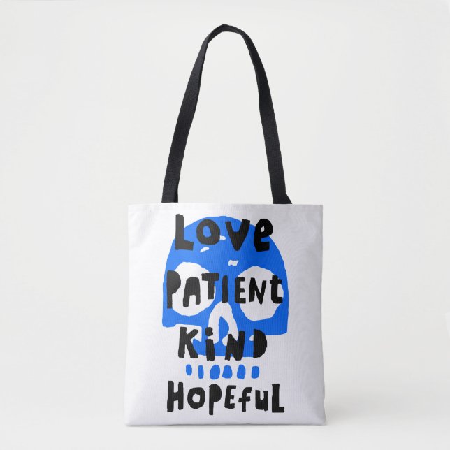 Love Patient Kind Hopeful Tote Bag (Front)