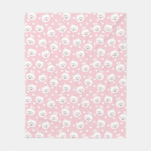Love Pattern 2 Fleece Blanket