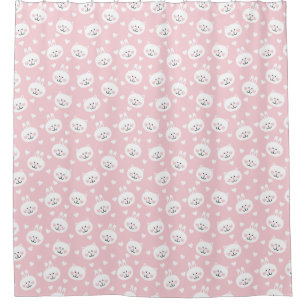 Love Pattern 2 Shower Curtain