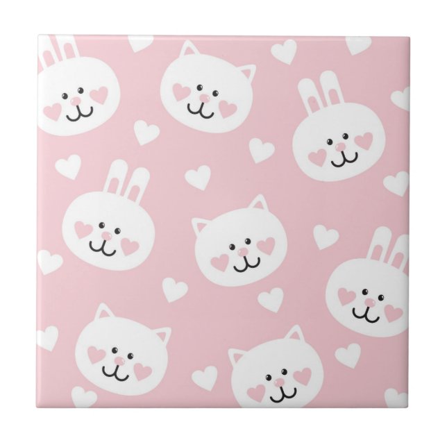 Love Pattern 2 Tile (Front)