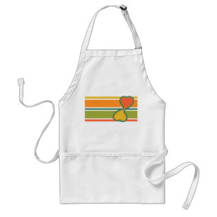 Love Pattern apron