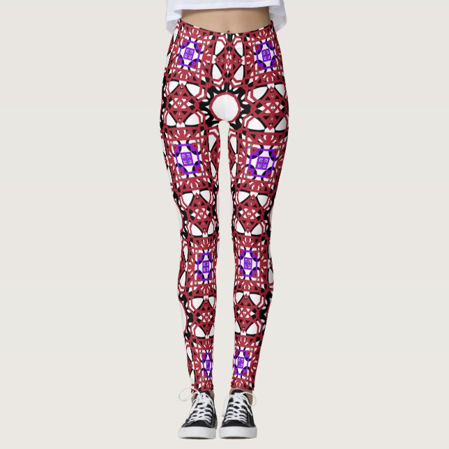 love pattern designed leggings (Front)