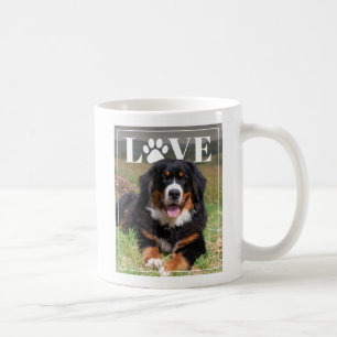 Love Paw Print PhotoPop Coffee Mug