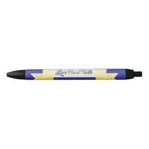 Love Peace Faith pen