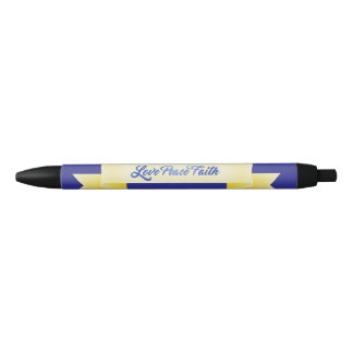 Love Peace Faith pen