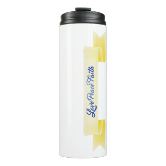 Love Peace Faith Thermal Tumbler