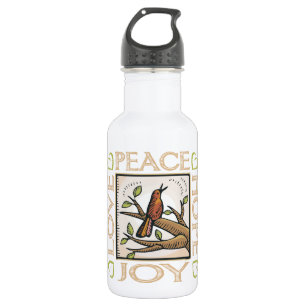 Love, Peace, Hope, Joy 532 Ml Water Bottle