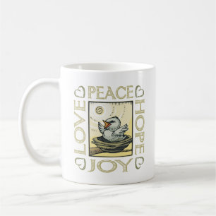 Love, Peace, Hope, Joy Coffee Mug