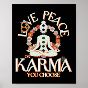 Love Peace Karma Sign Divine Feminine Yang Yoga Yi