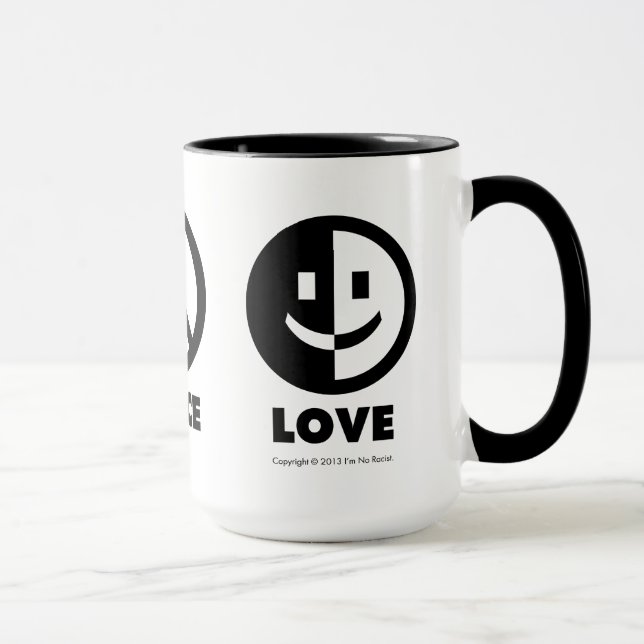 Love Peace Love Mug (Right)
