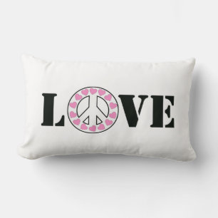 Love & Peace Lumbar Cushion