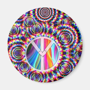 Love & Peace_ Magnet