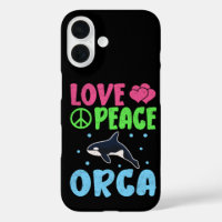 Love Peace Orca Cute Sea Animals Orca Lover