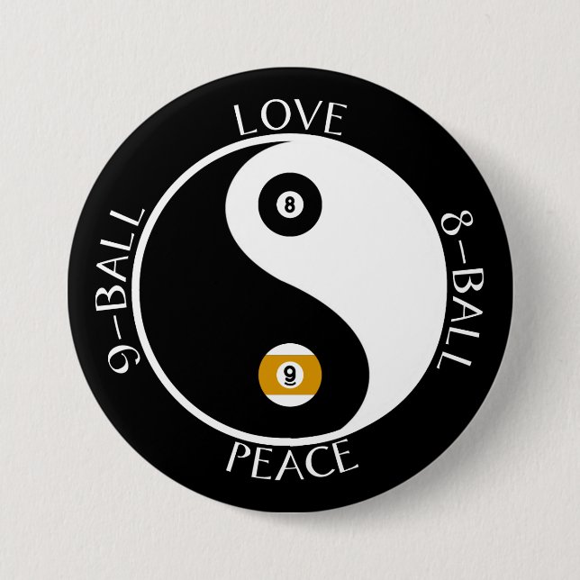 Love Peace pool buttons (Front)