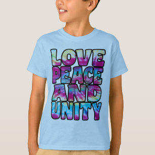 LOVE PEACE UNITY. T-Shirt