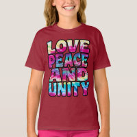 LOVE PEACE UNITY.