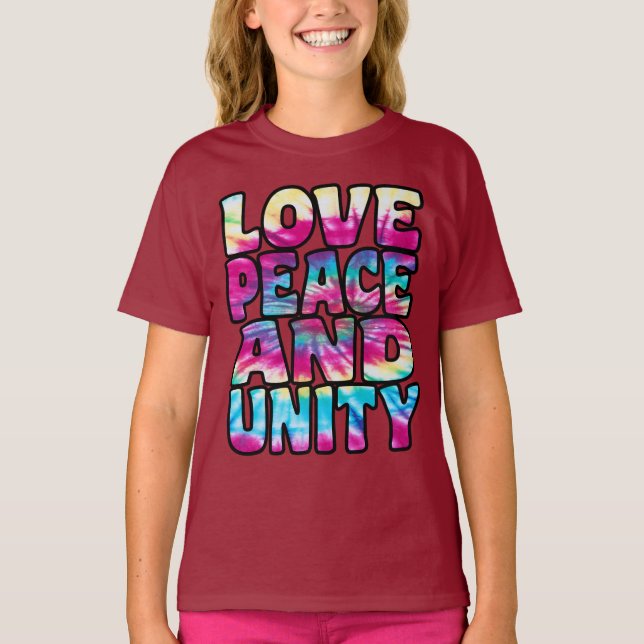 LOVE PEACE UNITY. T-Shirt (Front)