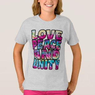 LOVE PEACE UNITY. T-Shirt