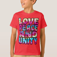 LOVE PEACE UNITY.