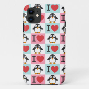 Love Penguin for iPhone 5 11 Case