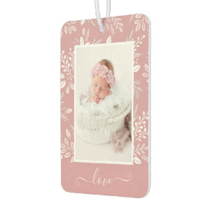 LOVE Personalised Photo Car Car Air Freshener