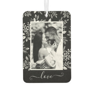 LOVE Personalised Photo Car Car Air Freshener