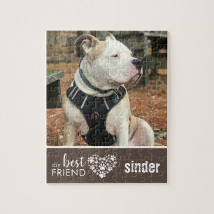 Love Pet Dog Photo Personalised Jigsaw Puzzle