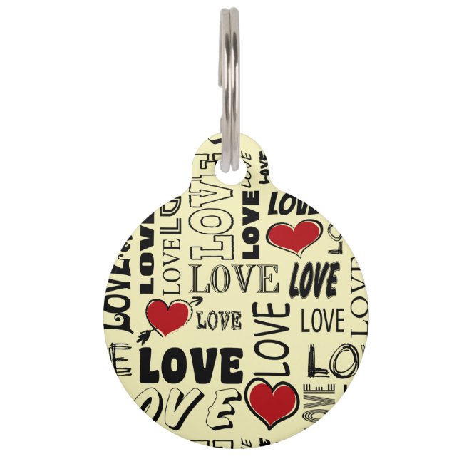 Love Pet Tag (Front)