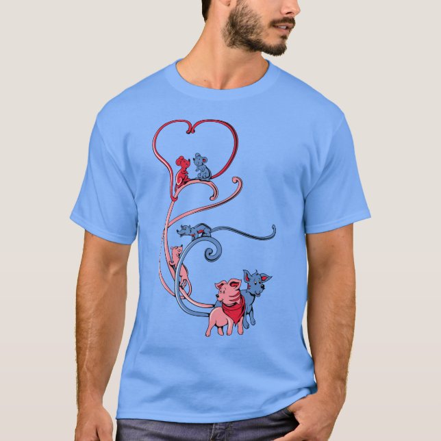 Love Pets T-Shirt (Front)