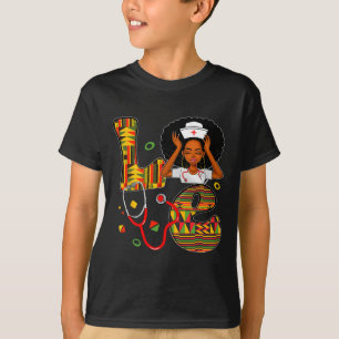 Love Pharmacist Costume Afro Black History Proud J T-Shirt