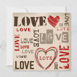 Love Photo Birth Announcement