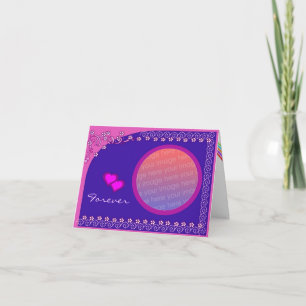 Love Photo Frame Holiday Card