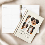 Love Photo Instagram Modern Minimalist Wedding Planner<br><div class="desc">The Love Photo Instagram Modern Minimal Gift Wedding Planner combines practicality with sentimentality for the modern couple. Featuring a clean, minimalist design, this planner includes a customisable photo cover, allowing you to showcase a cherished memory. With thoughtful sections for organising every detail, from venues to guest lists, it’s a stylish...</div>