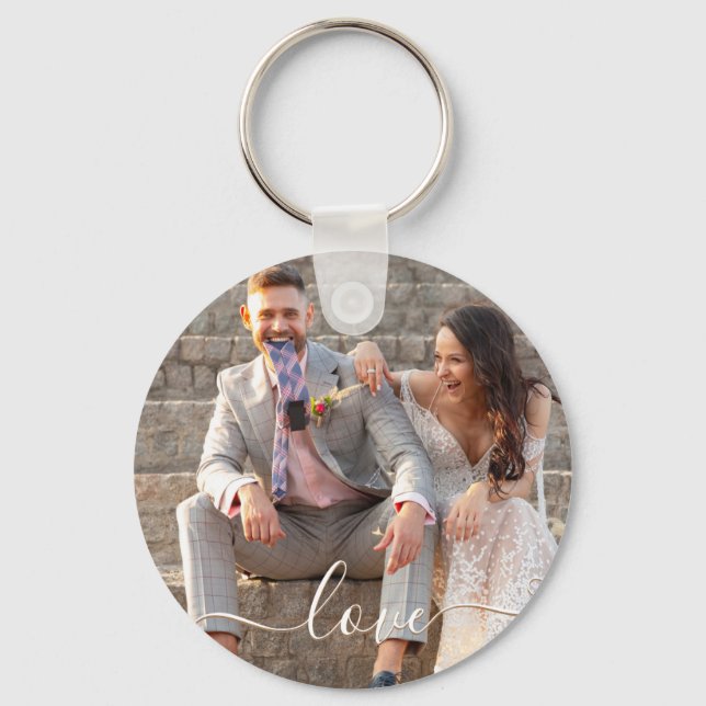 LOVE Photo Key Ring (Front)