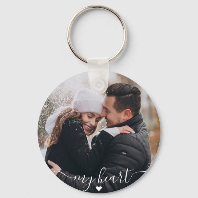 Love Photo Keychain (Front)