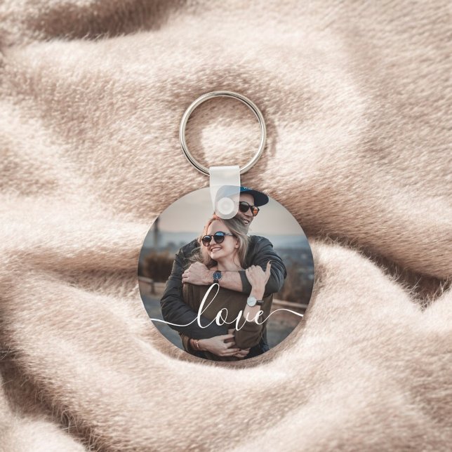 Love Photo Simple Key Ring (Creator Uploaded)