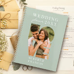 Love Photo Simple Modern Personalised Gift Wedding Planner<br><div class="desc">Love Photo Simple Modern Personalised Gift Wedding Planner.</div>