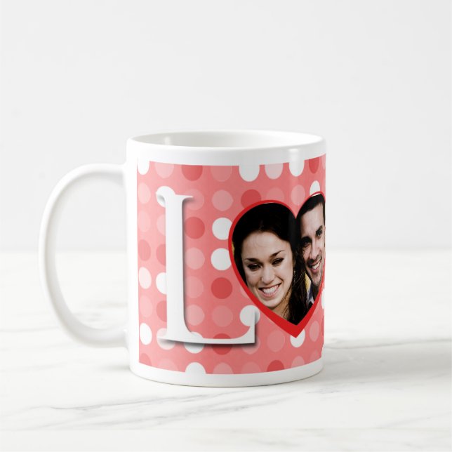 Love Photo Template Gift Mug (Left)