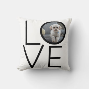 Love Photo Template Personalised Cushion