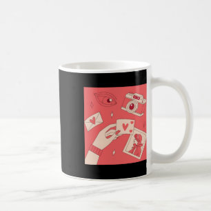Love Photography Eye Camera Digital Art Illustrati Coffee Mug