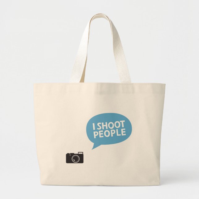 Love photography large tote bag (Front)