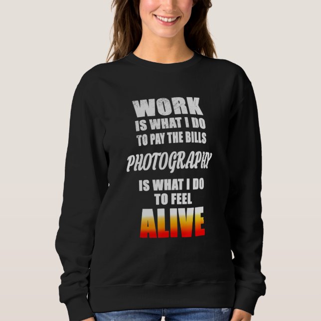 Love Photography Sweatshirt (Front)