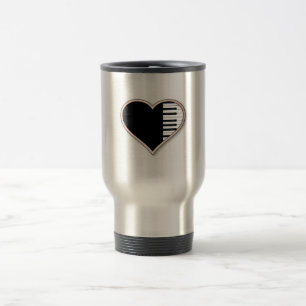 Love Piano Travel Mug