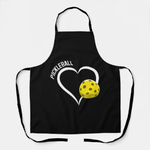 Love Pickleball Fun Gift  Apron