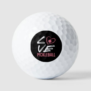 Love Pickleball Heart Pickle Ball Women Girls Kids