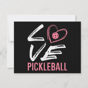 Love Pickleball Heart Pickle Ball Women Girls Kids