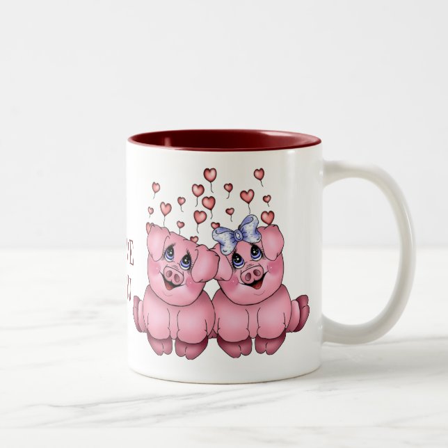 Love Pig Mug (Right)