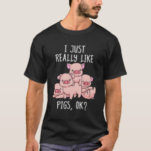 Love Pig Pig Pigs Swine T-Shirt